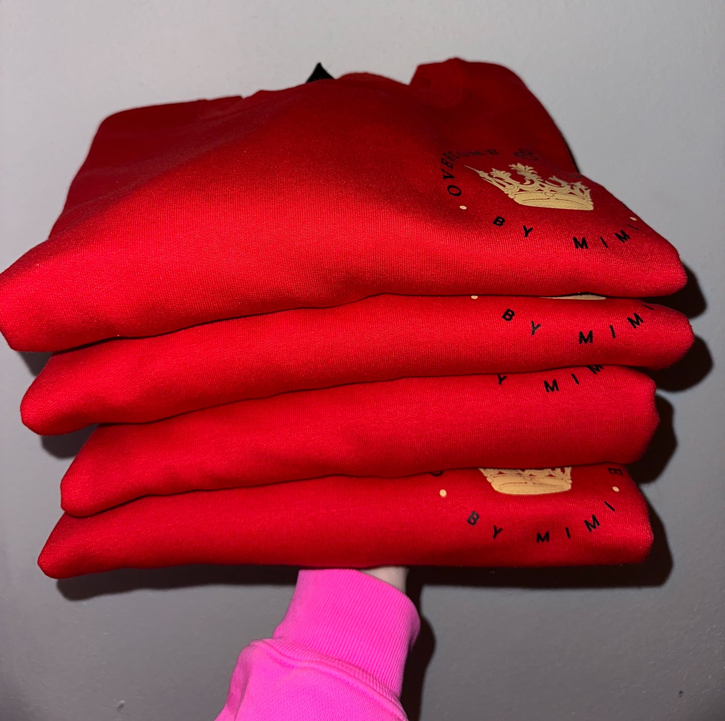Overcome & Thrive Heavy Blend Crewneck Sweatshirt: